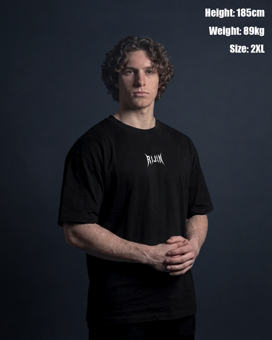 DENKŌ SEKKA OVERSIZED TEE BLACK