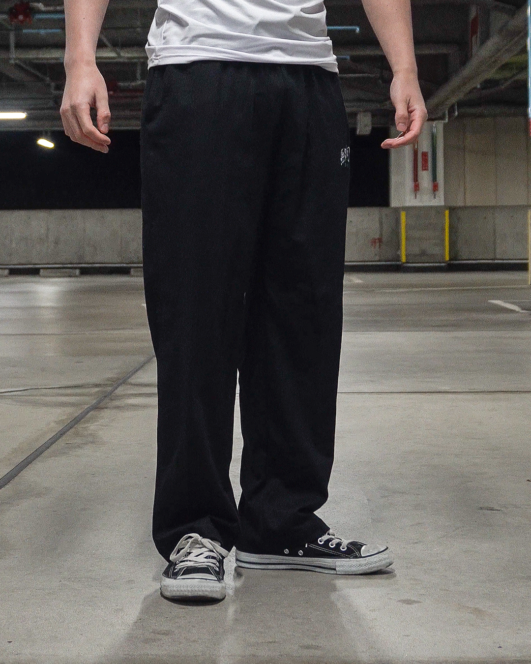 CLASSIC MESH WORKOUT PANTS BLACK