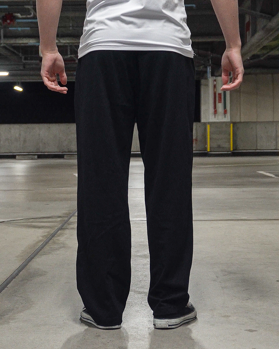 CLASSIC MESH WORKOUT PANTS BLACK