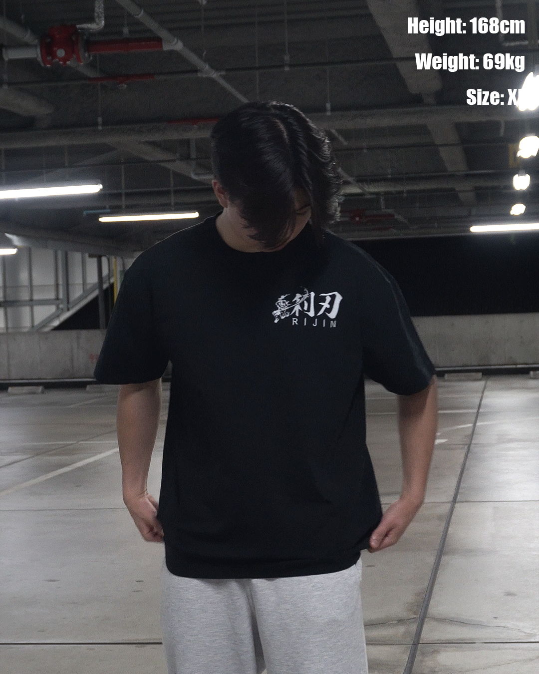CLASSIC OVERSIZED TEE BLACK