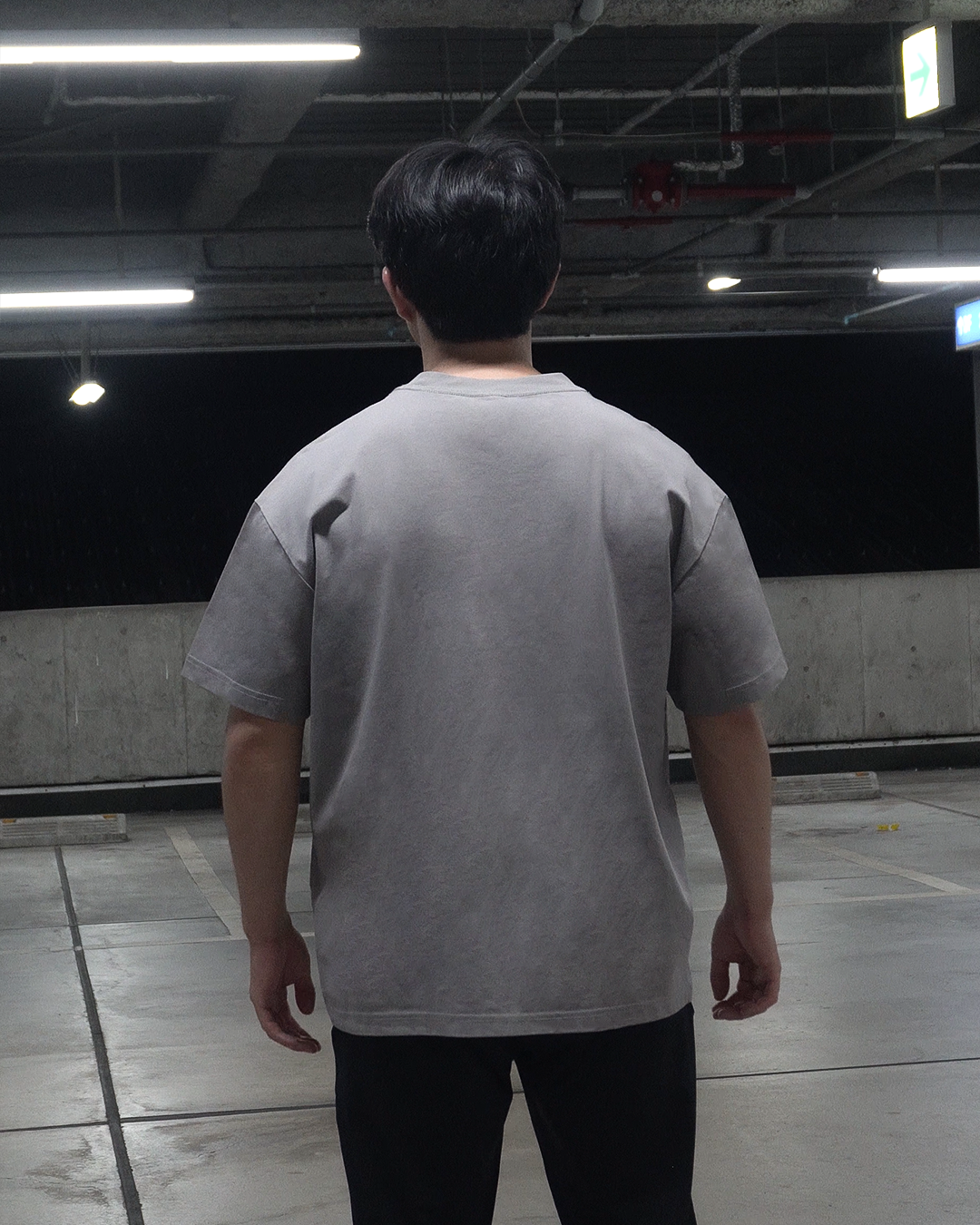 CLASSIC OVERSIZED TEE GREY