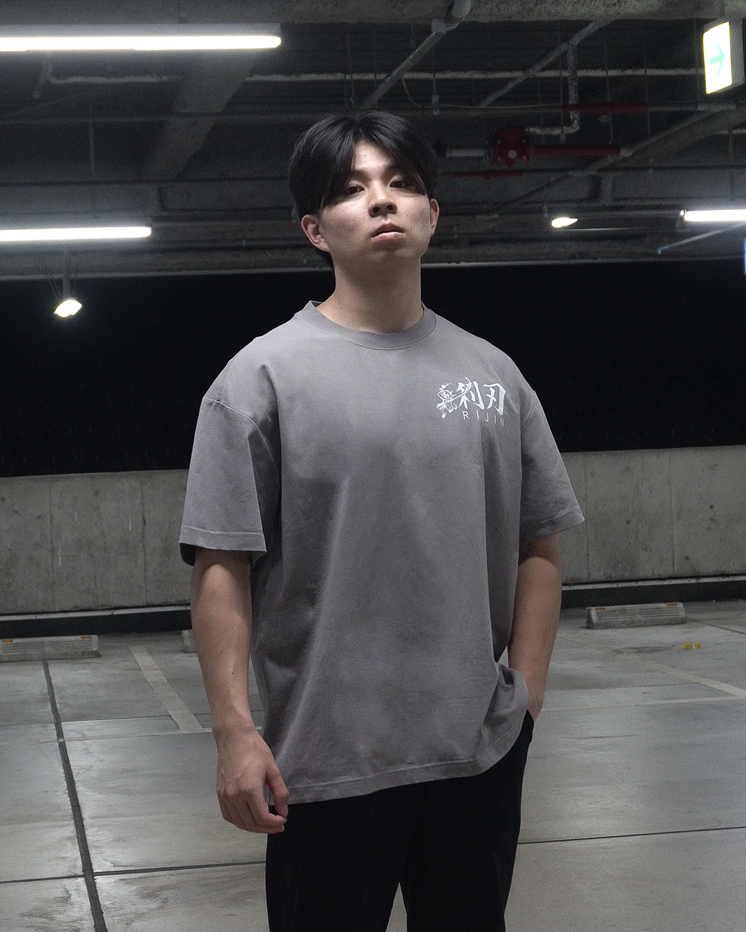 CLASSIC OVERSIZED TEE GREY