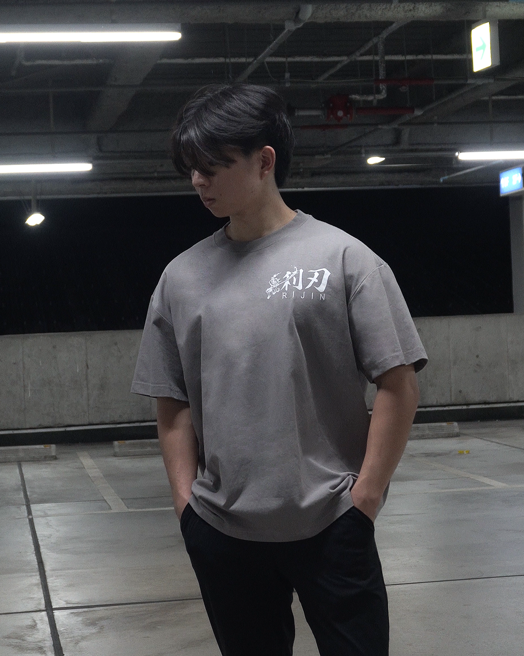 CLASSIC OVERSIZED TEE GREY
