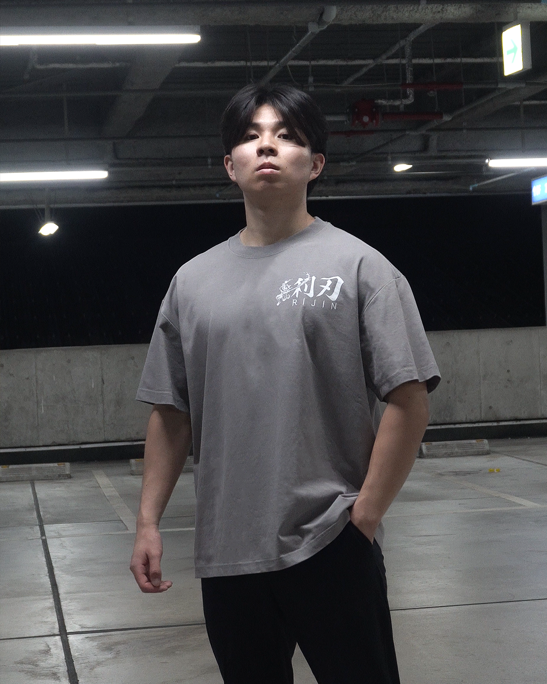 CLASSIC OVERSIZED TEE GREY