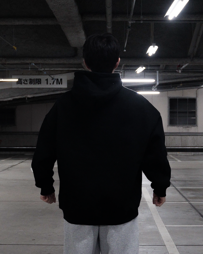 HEAVYWEIGHT CLASSIC HOODIE BLACK