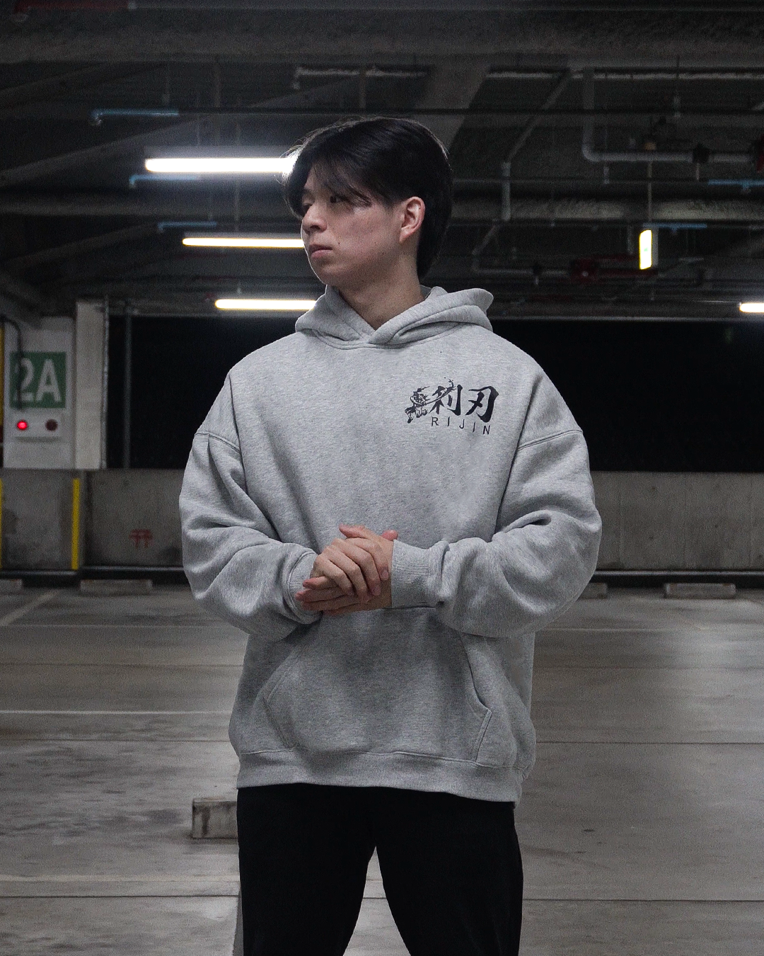 HEAVYWEIGHT CLASSIC HOODIE GREY