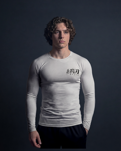 PERFORMANCE COMPRESSION LONG SLEEVE WHITE