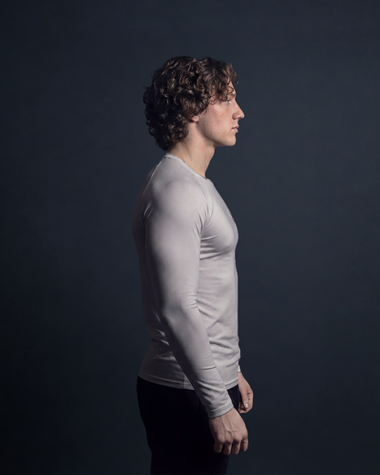 PERFORMANCE COMPRESSION LONG SLEEVE WHITE