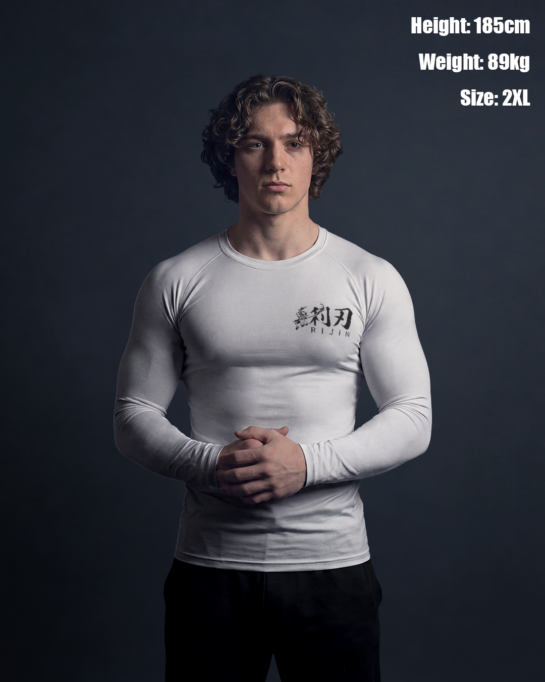 PERFORMANCE COMPRESSION LONG SLEEVE WHITE