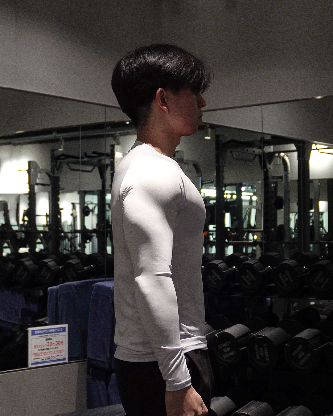 PERFORMANCE COMPRESSION LONG SLEEVE WHITE