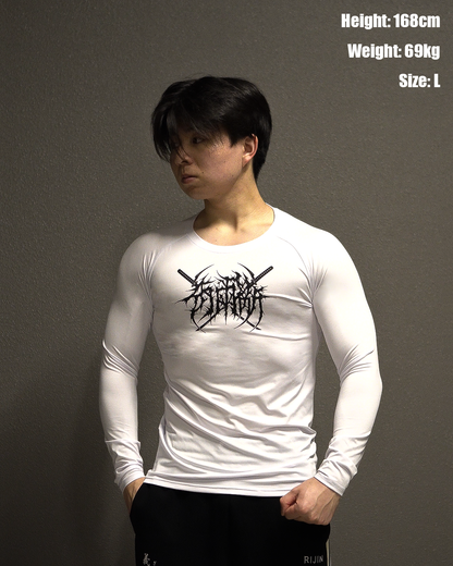 ITTŌ RYŌDAN COMPRESSION LONG SLEEVE WHITE